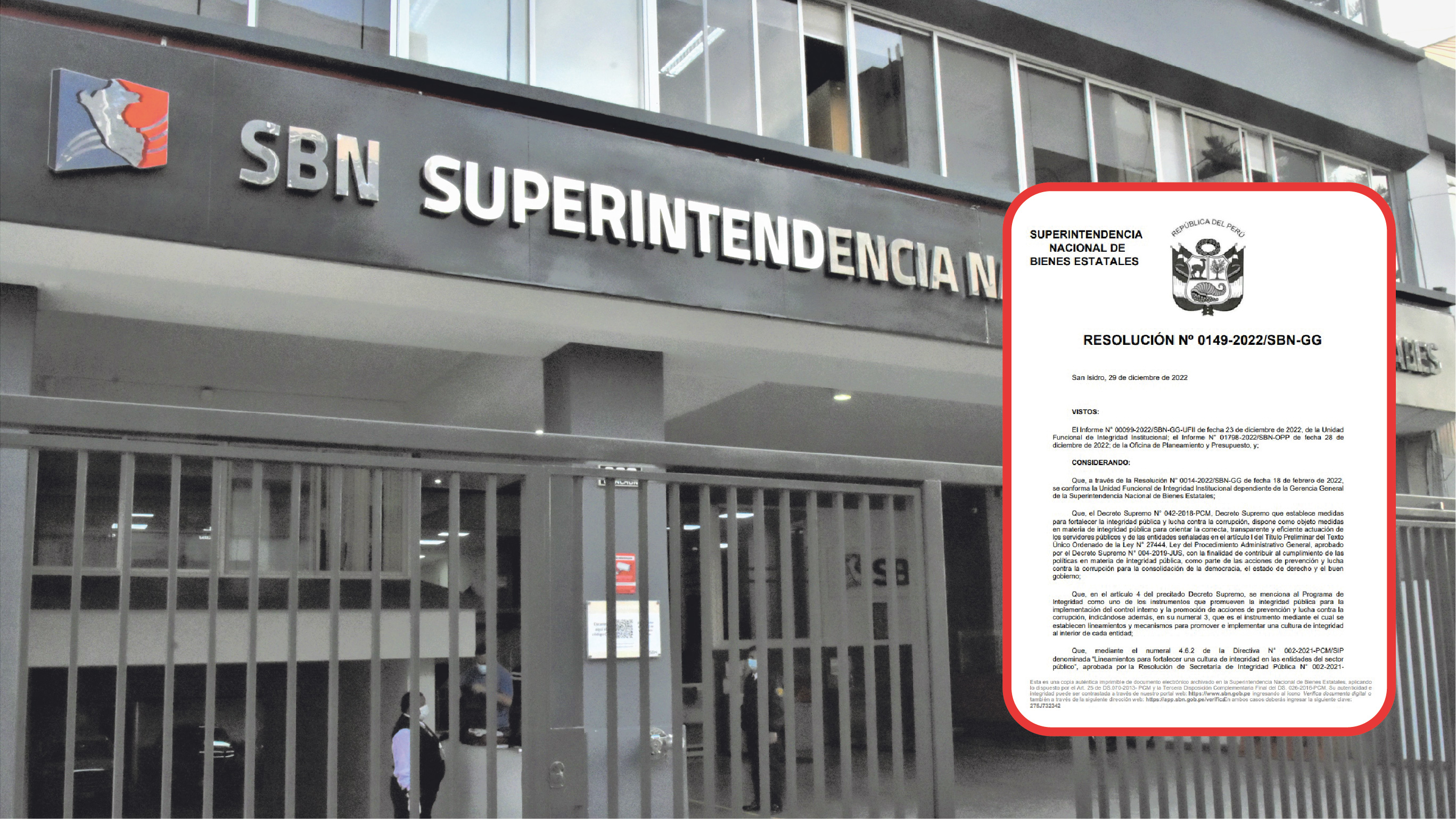  SBN aprobó el Programa de Integridad Institucional 2023