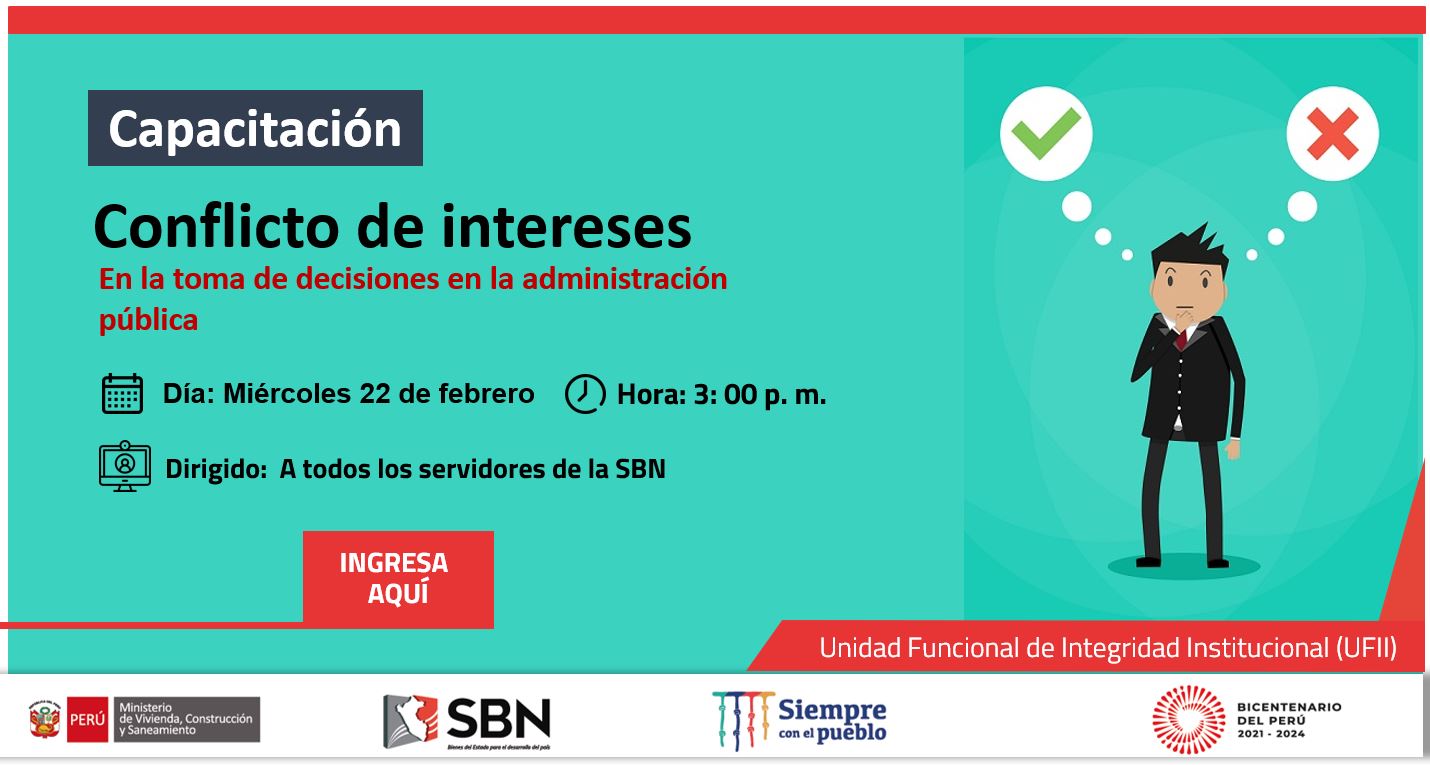 Capacitación en Gestión de Conflicto de Intereses