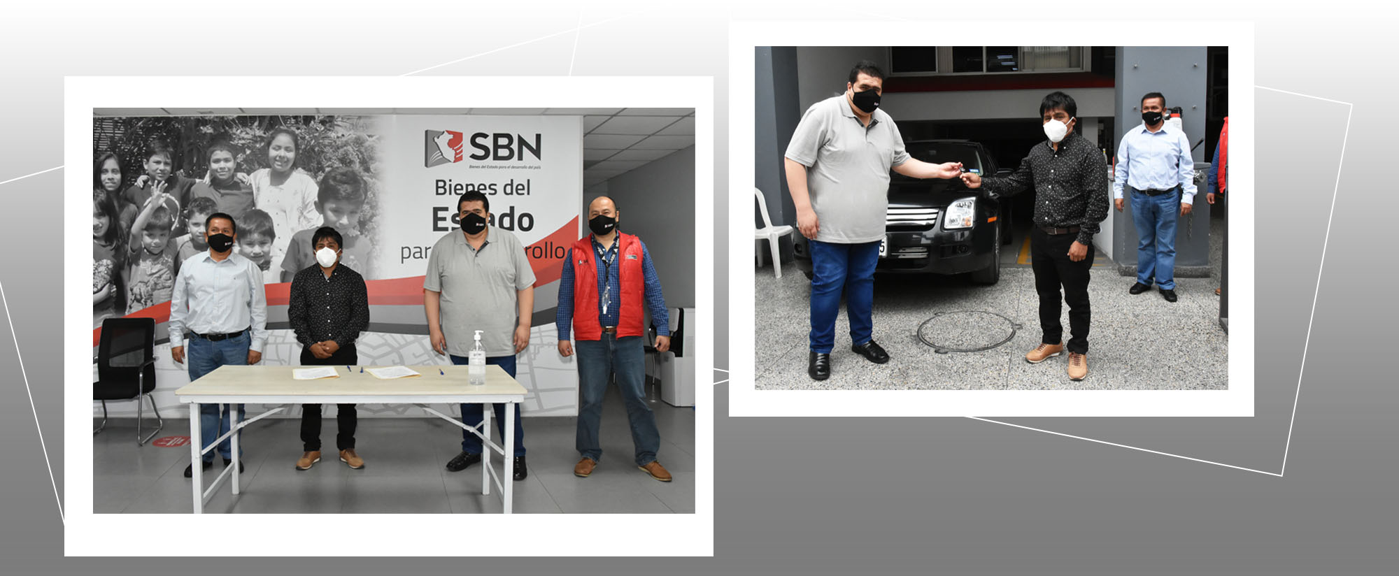  SBN DONA UN AUTOMÓVIL A LA MUNICIPALIDAD  DISTRITAL DE MONSEFÚ