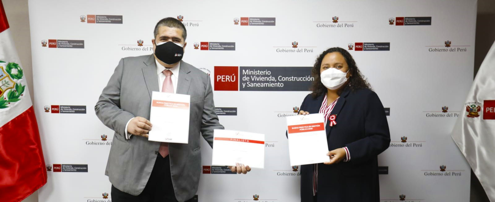  RECIBIMOS LOS CERTIFICADOS POR NUESTRAS  BUENAS PRÁCTICAS EN GESTIÓN PÚBLICA 2021