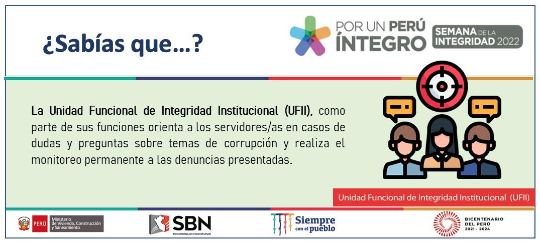  Difusión: Conoce una de las funciones de la Unidad Funcional de Integridad