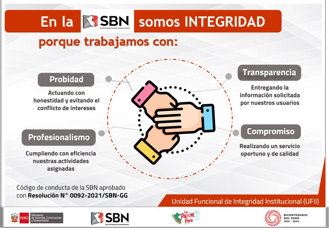  Campaña:  En la SBN somos integridad